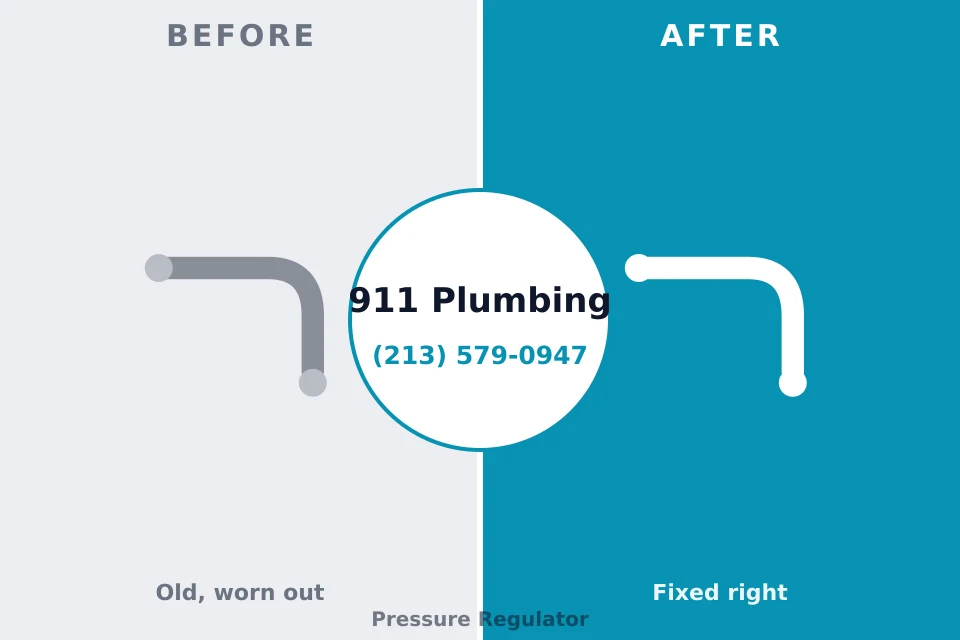 Before and after: plumbing company Beaver Falls, PA